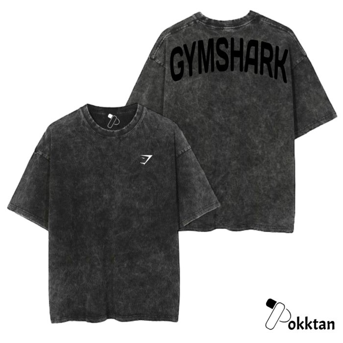 PokkTan KAOS GYMSHARK/ Oversize T-shirt GYMSHARK/ Gymshark Oversize Tee