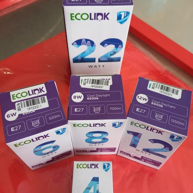 siap kirim] Lampu led Ecolink 6 watt