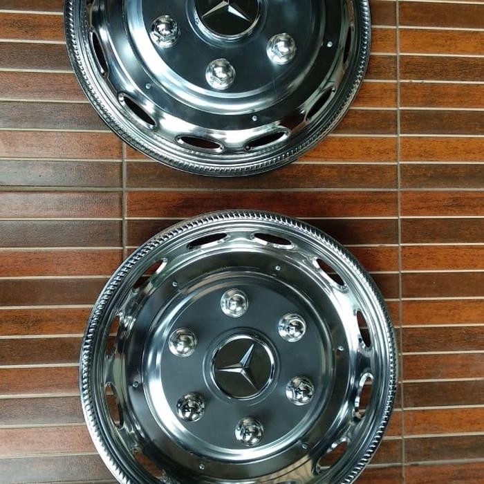 Dop Roda Ring 16 Truk Model Lancer Depan+Belakang Bahan Stenlis 025