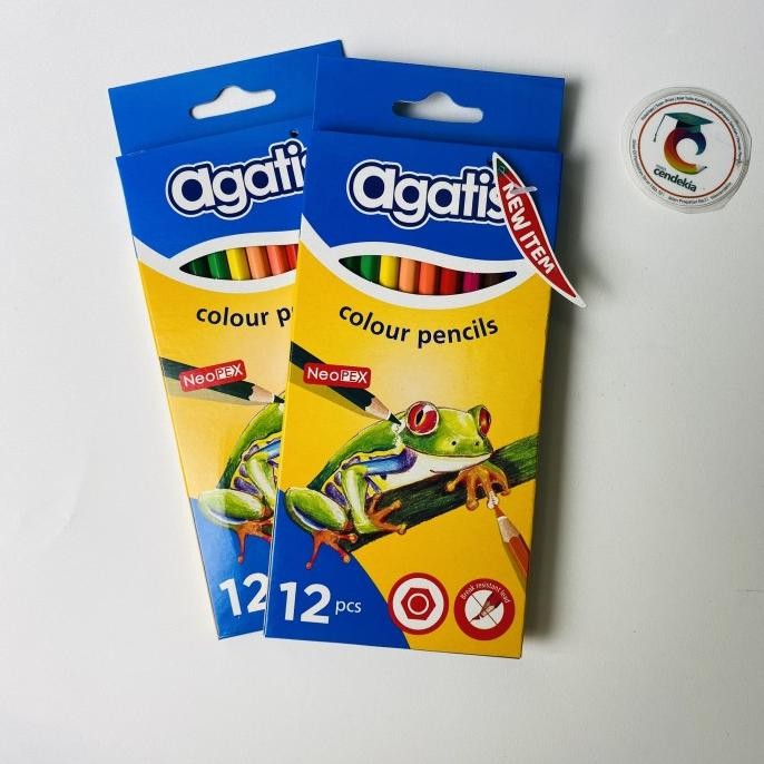 

$+$+$+$+] Pensil Warna AGATIS Neopex 12 warna panjang