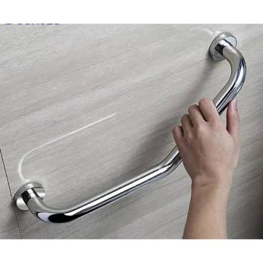 Promo Grab Bar Siku Stainless / Pegangan Stainless L / Grab Bar Stainless