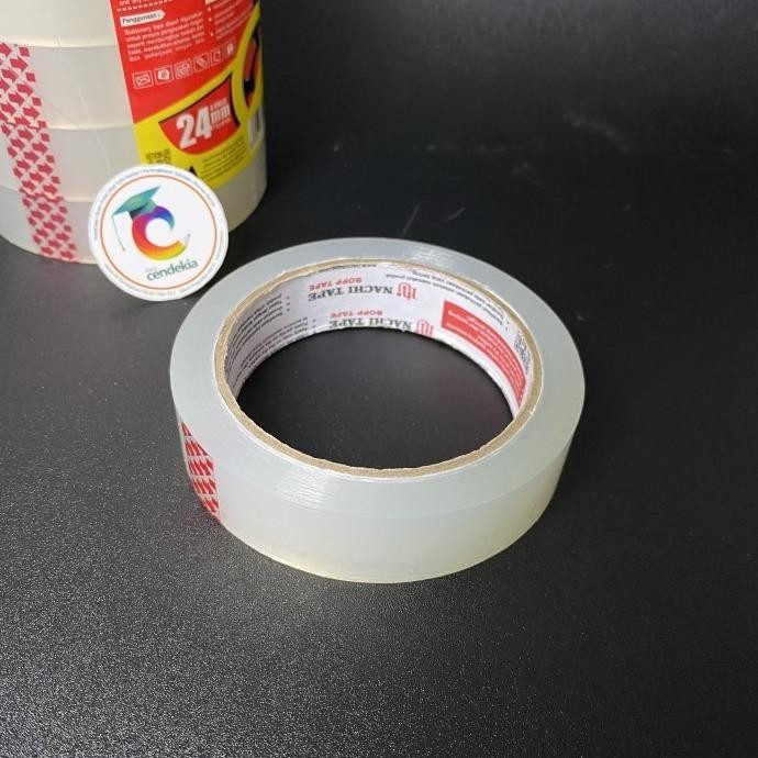 

Termantab] Isolasi / Solasi / Selotip / Stationary Tape Bening NACHI 24mm x 72Y