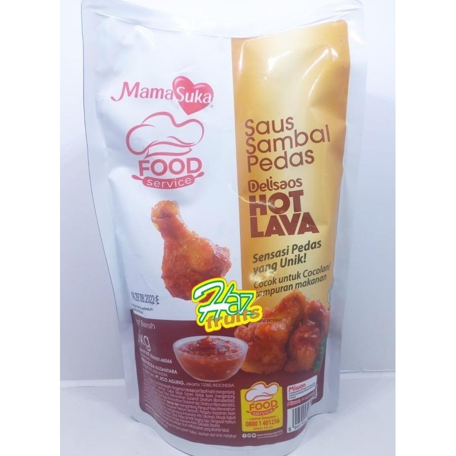 

Mamasuka Delisaos Hot Lava 1 Kg