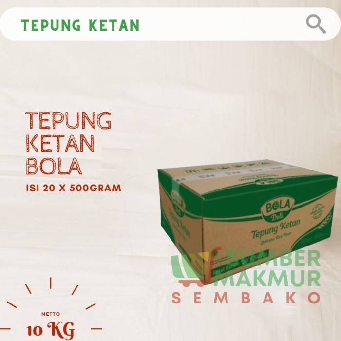 

TEPUNG KETAN BOLA PAKET HEMAT / PER DUS [GOJEK / GRAB ONLY]