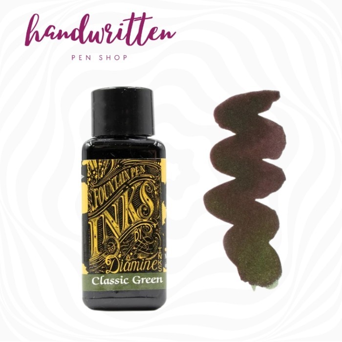 

PROMO! DIAMINE Fountain Pen Ink 30ml Green / Tinta Fountain Pen