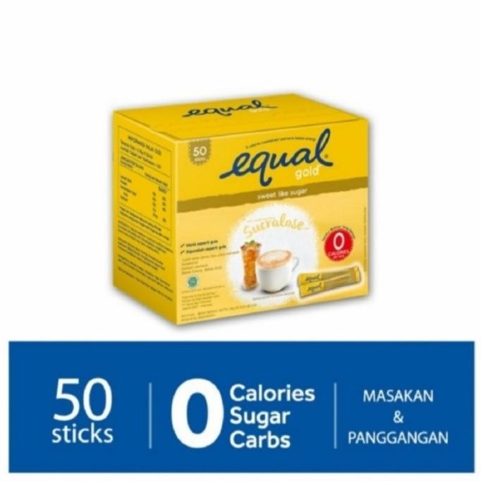 

Equal gold sweetener isi 50