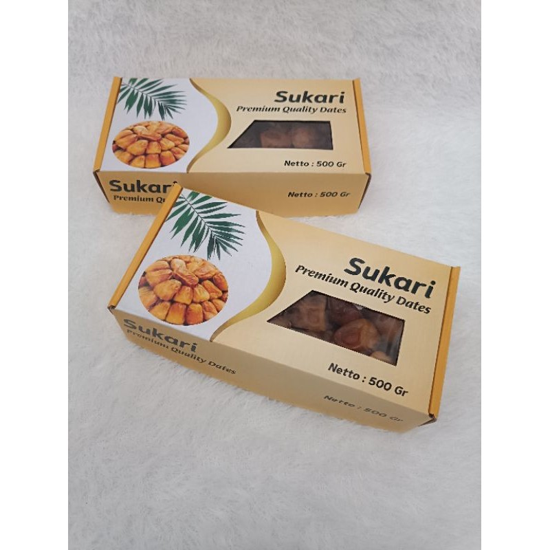 

Kurma Sukkari Al Qassim 500 Gr | Kurma Sukkari