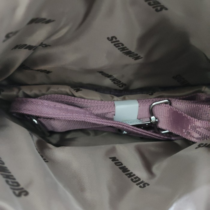 POUCH/TAS SLEMPANG WANITA ORI SIGHMON KANVAS BORDIR SGH9393 2TALI 3RES