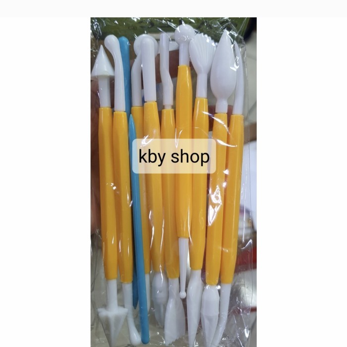 

TERLARIS! Clay Tool set 11 pcs Alat Sculpt / Alat Ukir / pottery tools
