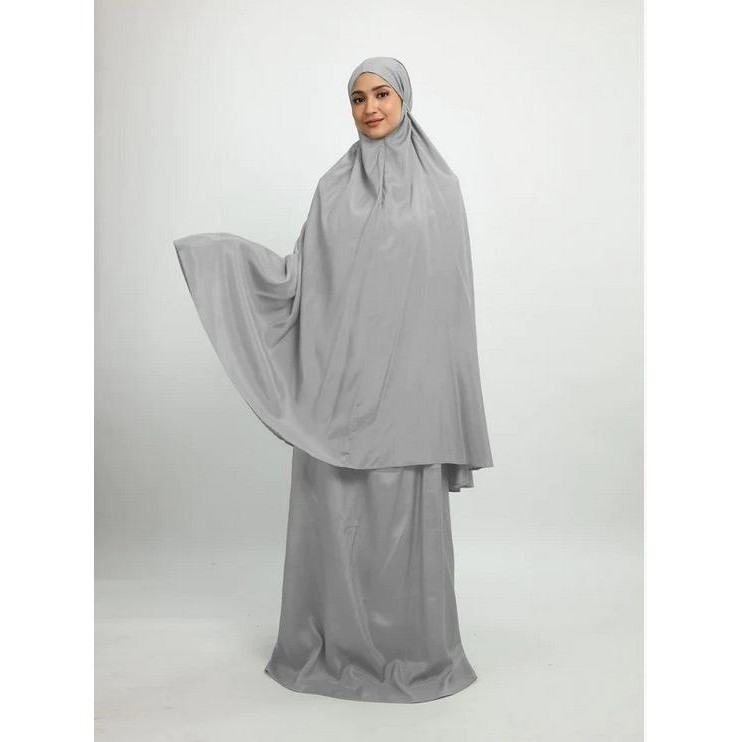 Elzatta Mukena S Rayon Silk Mukena Dewasa Bahan Rayon Premium Neww Sisipesela