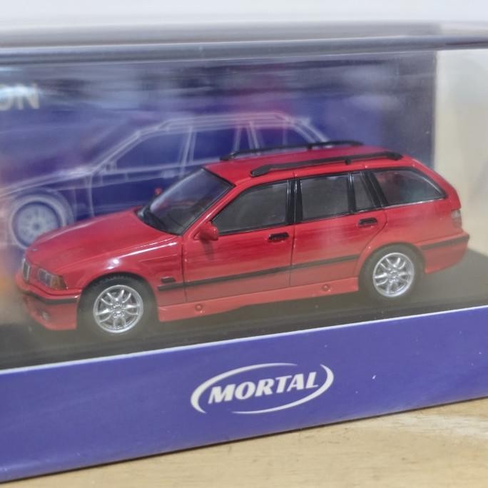 Promo Mortal Bmw E36 Touring Wagon Diecast Koleksi Mobil Mainan Mini Scale 1/64