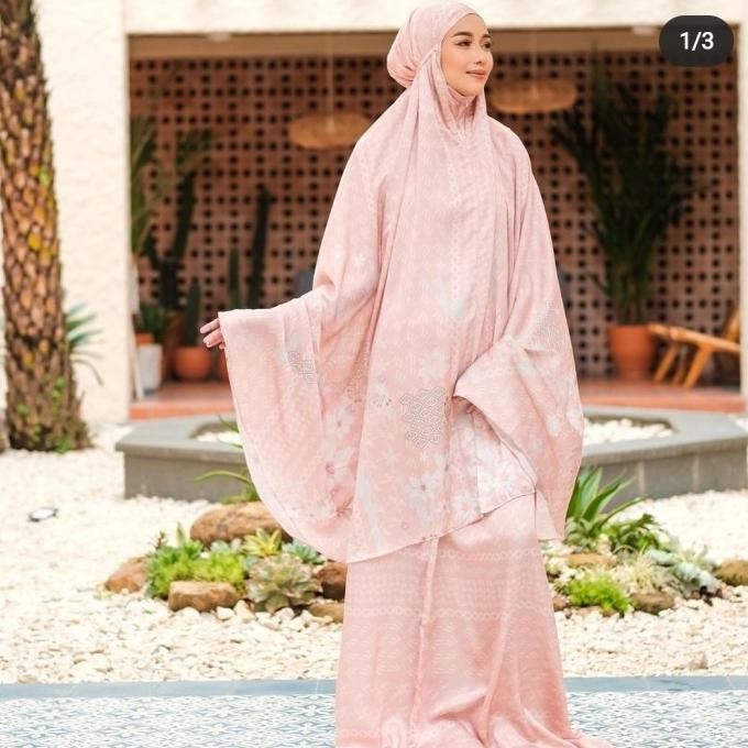Mukena / Prayer Robe Seri Lubna Dewasa Dan Anak By My Lady Tgfstqa1P_