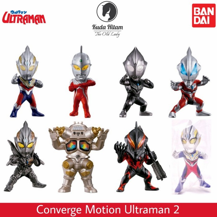Murah Converge Motion Ultraman 2 Trigger Truth Seven Tiga Dark Geed Belial
