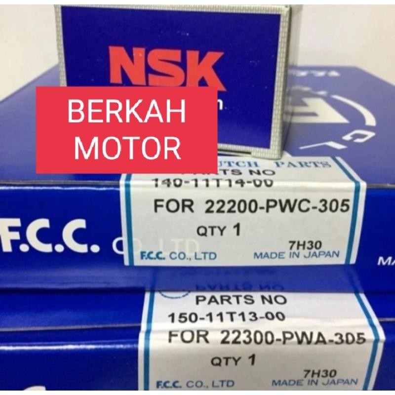 Kampas Kopling Set Honda Jazz Idsi Vtec Gd3 New City Gd8 Idsi Vtec 2004 2005 2006 2007 Fcc