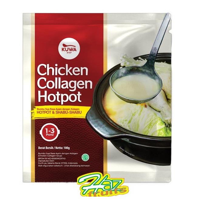 

Kuwa Bumbu Sup Spicy Kimchi Chicken Hotpot 100 Gram