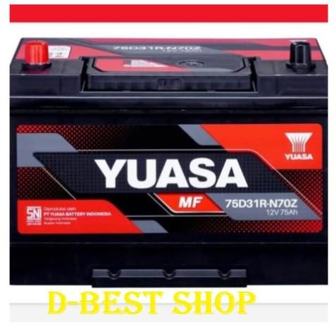 Aki / Accu Kering Yuasa Mf N70Z / 75D31R Pajero Sport , Captiva