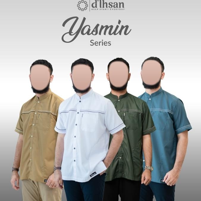 d'Ihsan Baju Koko Casual Model Yasmin Terlaris