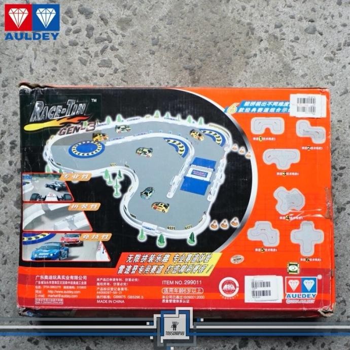 Sale Auldey Race Tin Gen 3 Racetrack Playset Track Set Arena Mobil Balap Rc