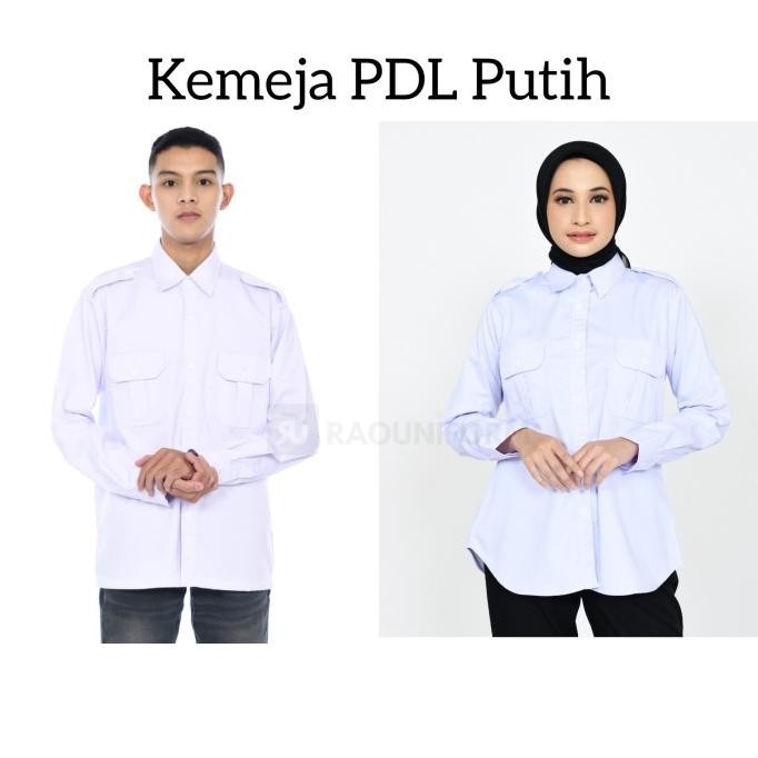 Kemeja PDL Wanita/Baju Seragam Kerja/Seragam Kerja Lapangan Panjang Terlaris