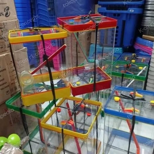 Aquarium es buah bahan akrilik / Tempat es buah 20 liter H24S