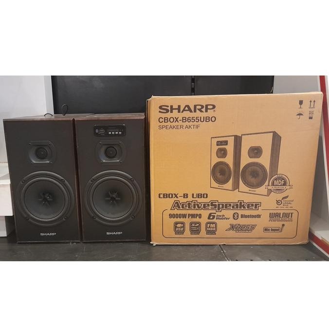speaker aktif sharp cbox-b655ubo speaker bluetooth Terlaris