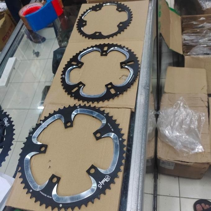 Chainring multispeed BCD 130 GT half5 52 44t atau 56 44t se set