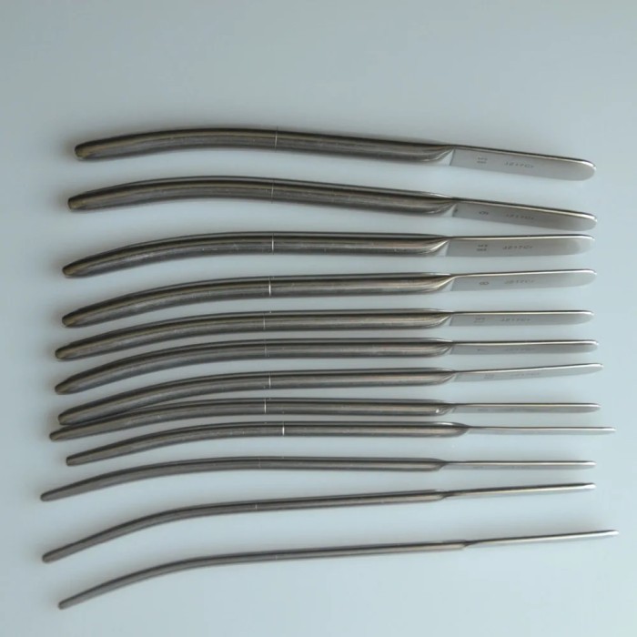 10pcs/set Cervix Dilator Set Uterine Urethral Diagnostic Surgical