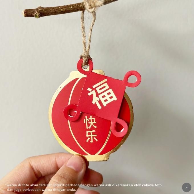 

Hangtag Imlek Hang Tag Sincia Tag Lunar New Year CNY Gift Tag Imlek
