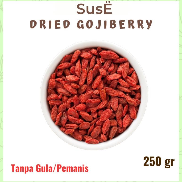 

SUSE Dried Gojiberry Tanpa Gula Pum 250gr Buah Gojiberry Kiche