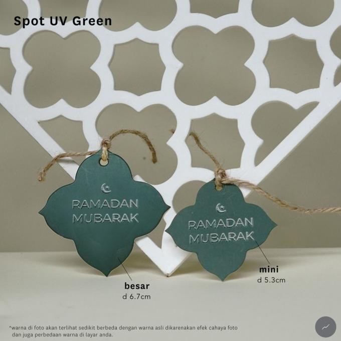 

Mini Hangtag Lebaran Hang Tag Idul Fitri Tag Ramadan Mubarak (CLOVER)