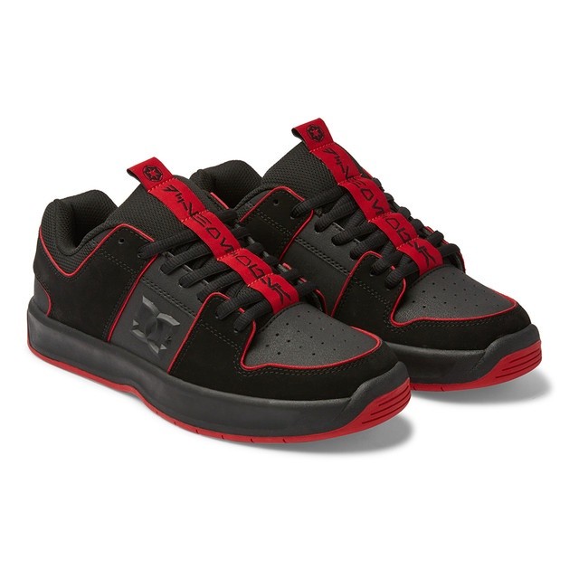 DC Shoes Men Sw Lynx Zero Shoes Black/Black/Red ADYS100726