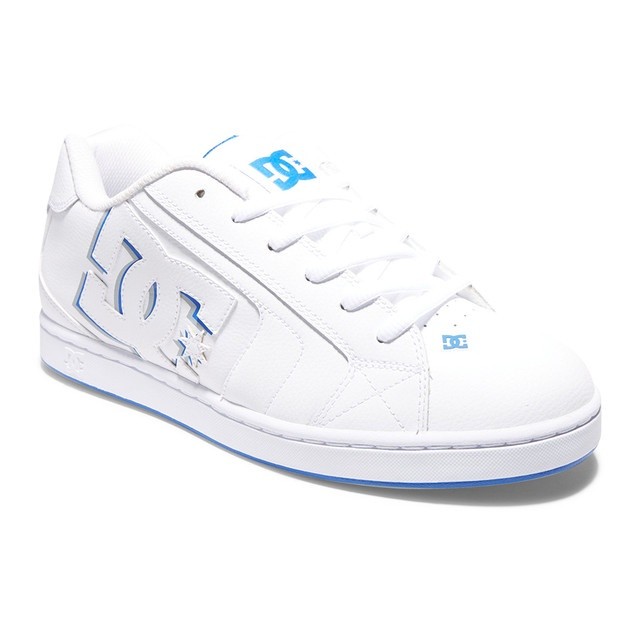 DC Shoes Men Net Shoes White/Royal 302361