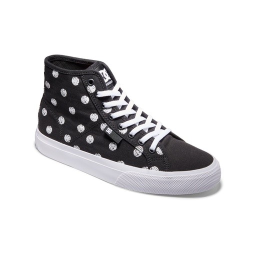 DC Shoes Women Manual Hi Txse Shoes Black/Polka Dot ADJS300275