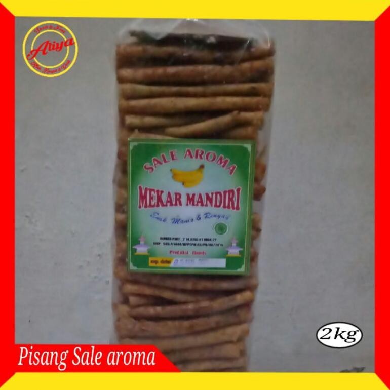 

PISANG SALE AROMA 2kg. enak, manis, renyah k untuk camilan