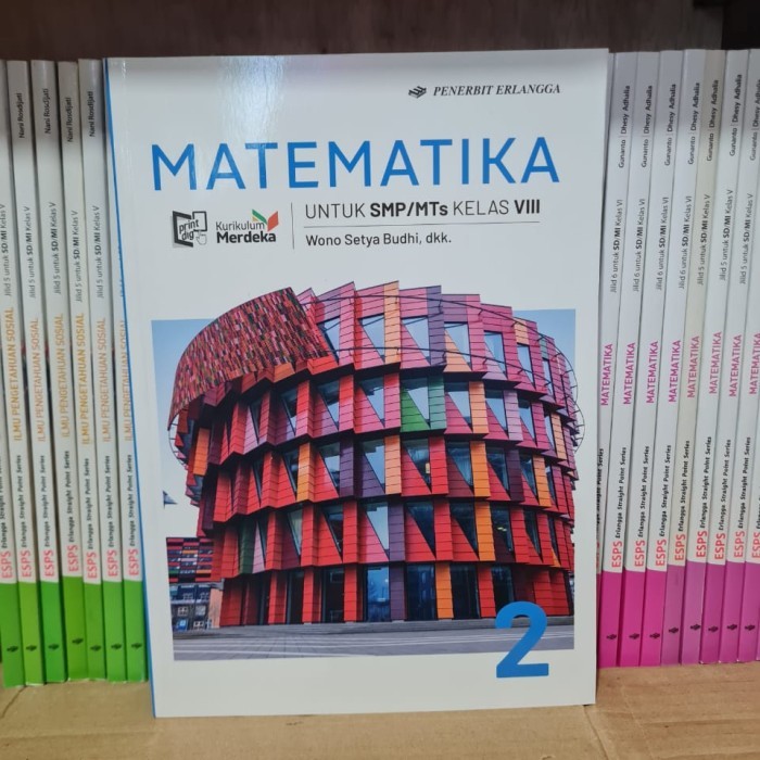 

OBRAL Buku SMP Matematika Kelas 8 Kurikulum Merdeka Erlangga