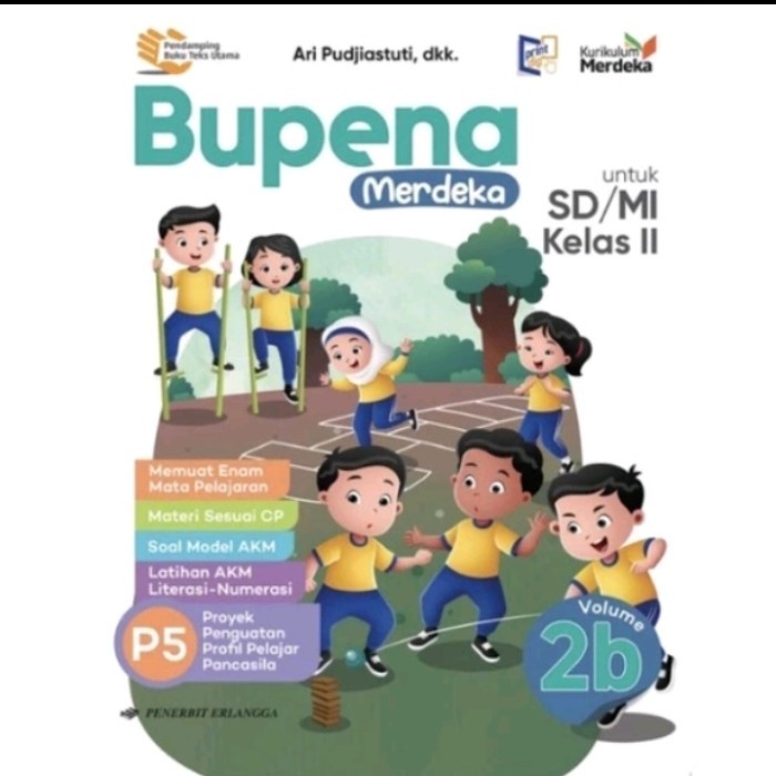 

Buku BUPENA SD Kelas 2B Kurikulum Merdeka Erlangga