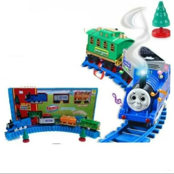 mainan kereta api Asap Tomis / mainan kereta tomas track set