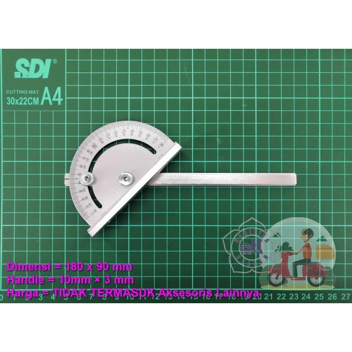 

TERBARU! Angle Ruler Miter Table Saw Gergaji Meja T style DIY Hobi Busur BESAR