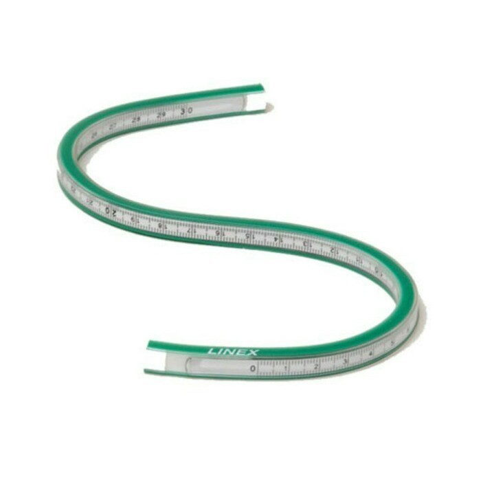 

PROMO! penggaris/flexible curve 50 cm linex