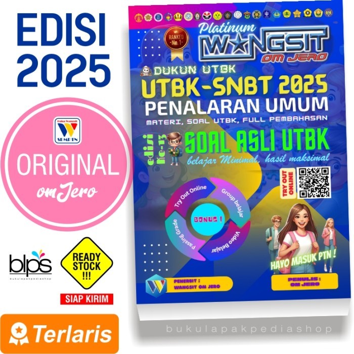 

Buku Wangsit 2025 / Buku Wangsit OM Jero UTBK SNBT PENALARAN UMUM & POTENSI KOGNITIF 2025