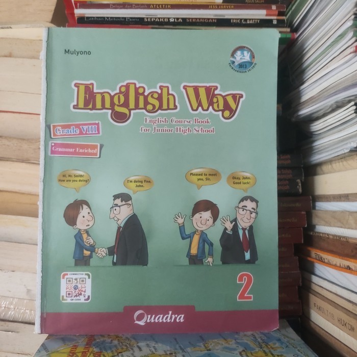 

BUKU BARU ENGLISH WAY KELAS 8 SMP K13 QUADRA