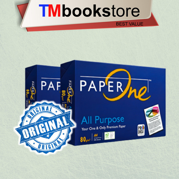 KERTAS A4 80GR PAPER ONE