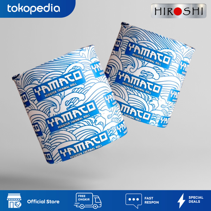 

TERLARIS! (PAKET 20 Roll) Kertas Thermal Paper Roll 80 x 80 mm