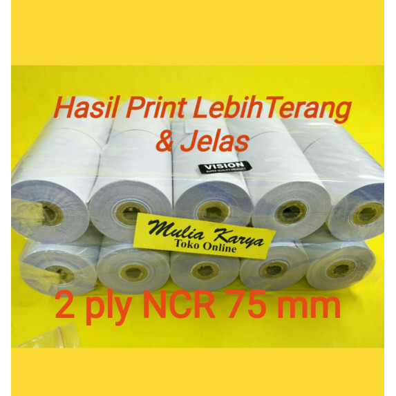 

HOT SALE! Kertas Struk atau Paper Rol EPSON TMU 220 / TMU-220D 2 ply Ncr