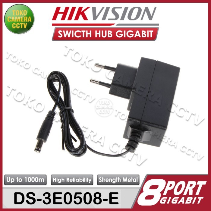 SWITCH GIGABIT HIKVISION 8 PORT