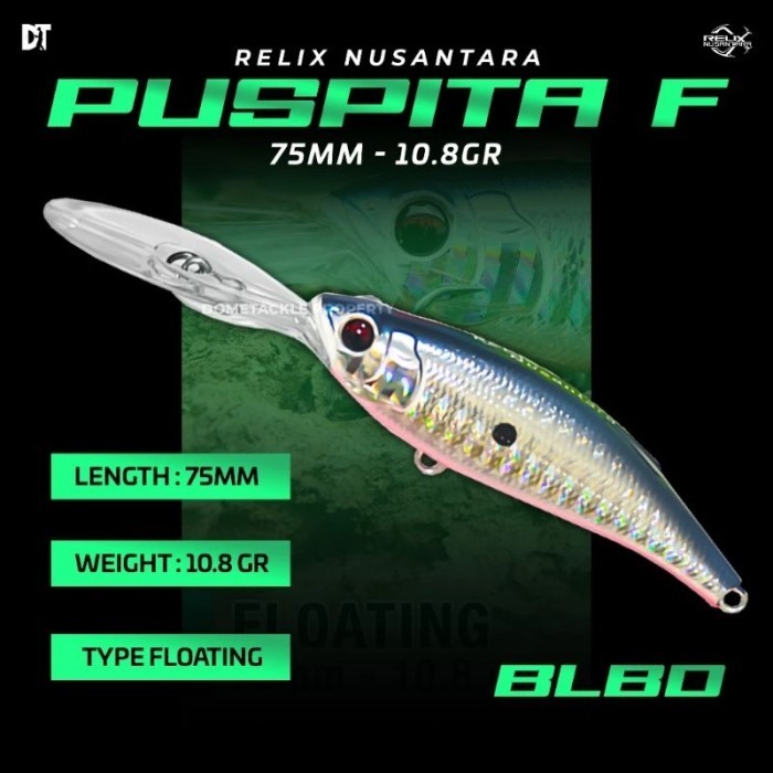 TERLARIS Lure Minnow PUSPITA F - Relix Nusantara