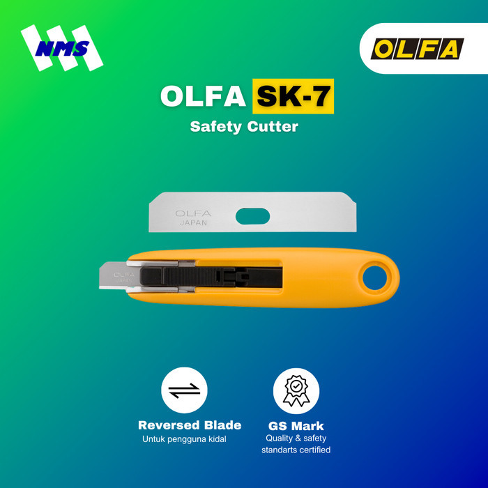 

Cutter Safety OLFA SK-7 Original Pisau Pemotong