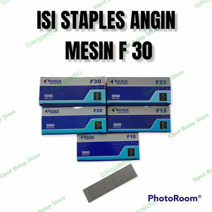 

ISI PAKU TEMBAK MESIN STAPLES ANGIN AIR NAILER GUN F30 F25 F20 F15 F10