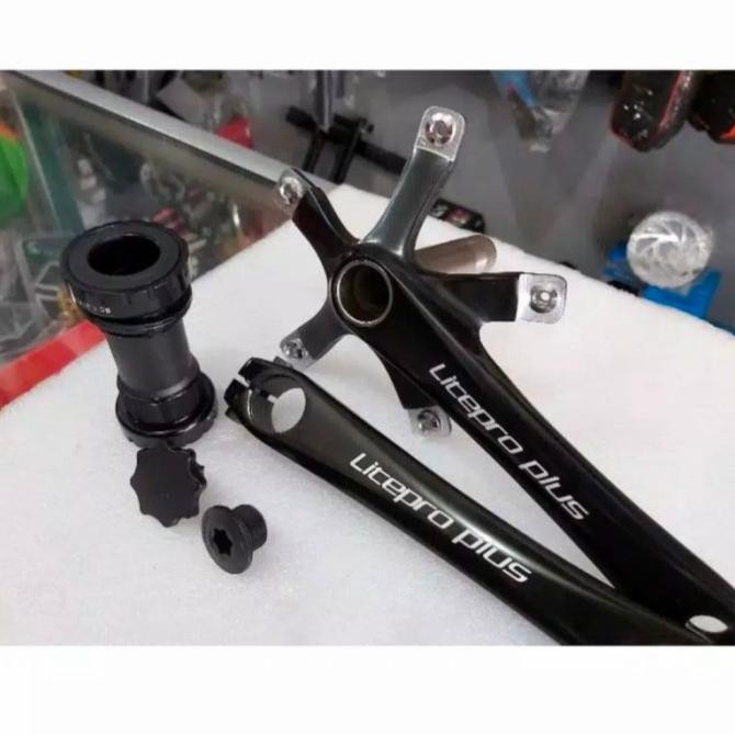 Crank arm litepro plush ht2 Original - hitam