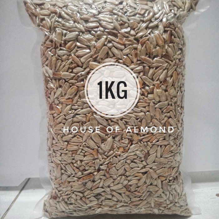 

SUN FLOWER SEED ROASTED 1KG / BIJI BUNGA MATAHARI KUPAS (KUACI)